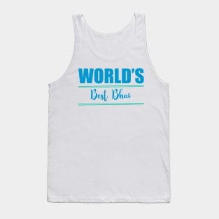 World’s best bhai, Rakhi, Raksha bandhan, rakhri Tank Top